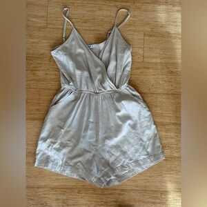 Ci Sono Cream Women's Romper